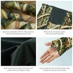 Men’s UPF 50+ Camo Fishing Hoodie with Mask