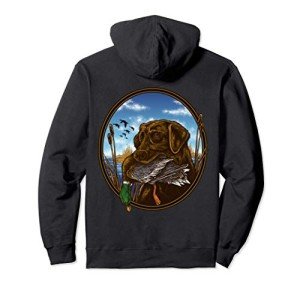 Labrador Mallard Duck Hunting Pullover Hoodie