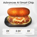 Portable AI Rechargeable Hand Warmers - 2 Pack