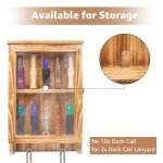 Duck Call Display Rack and Lanyard Holder