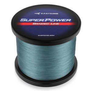 KastKing Braided Fishing Line, Low-Vis Gray, 20 LB
