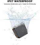 LEZII Waterproof Bluetooth Speaker with FM Radio