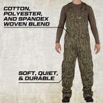 Mossy Oak Men's Cotton Mill 2.0 Hunt Bib, Bottomland