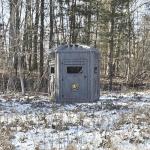 High-Density Plastic Hunting Blind, 2-3 Person Ground Blind