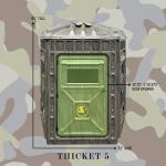 High-Density Plastic Hunting Blind, 2-3 Person Ground Blind
