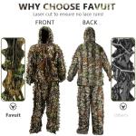 Ghillie 3D Leafy Camo Suit for Hunting Wildlife