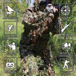Ghillie 3D Leafy Camo Suit for Hunting Wildlife