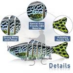 Multi-Jointed Swimbait Fishing Lures for Trout and Bass