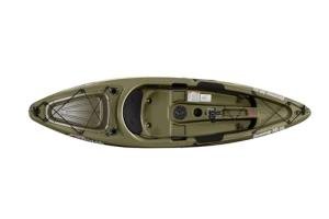 Single Person Fishing Kayak with Portable Accessory Carrier