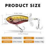 TRUSCEND Floating Fishing Lures with BKK Hooks
