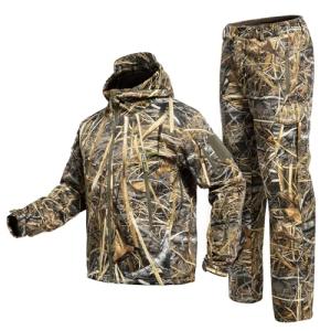 YEVHEV Quiet Men's Camo Hunting Suit & Gear