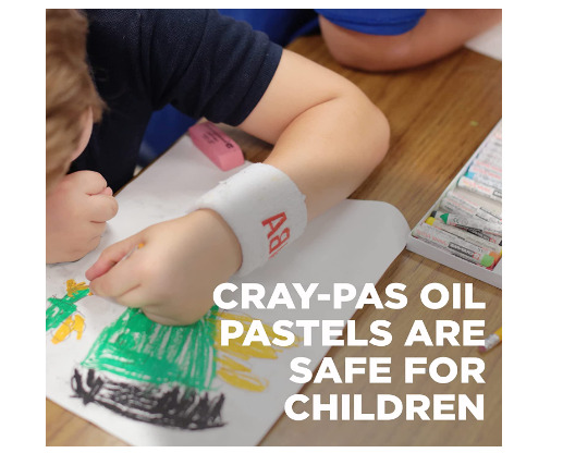25-Color Soft Oil Pastel for Kids & Artists