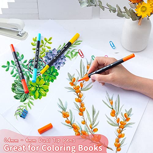 36 Color Dual Markers for Adult Coloring