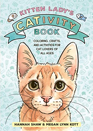 Kitten Lady CATivity Book for Cat Lovers