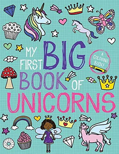 Unicorn Coloring Book for Beginners