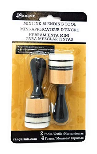 Round Mini Ink Blending Tool with Replacements