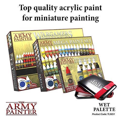 Army Painter Stay Wet Palette Bundle with Paper and Sponges
