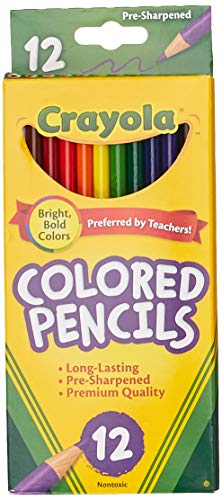 Crayola Colored Pencils, 12-Count, Pack of 2