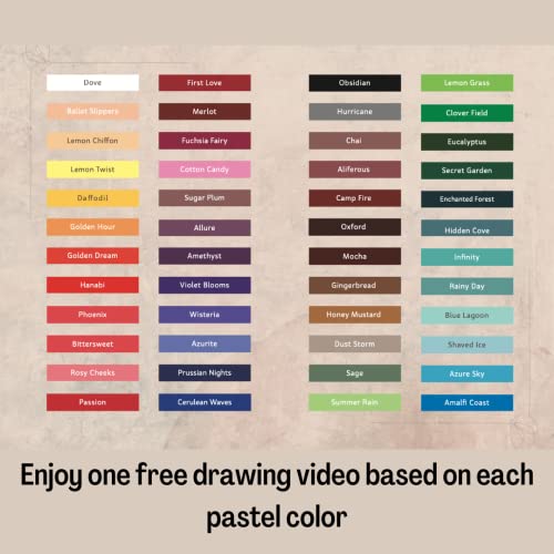 48 Colors Soft Oil Pastel Set for Artists