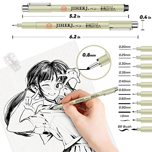 Fine Point Sketch Pens for Artists