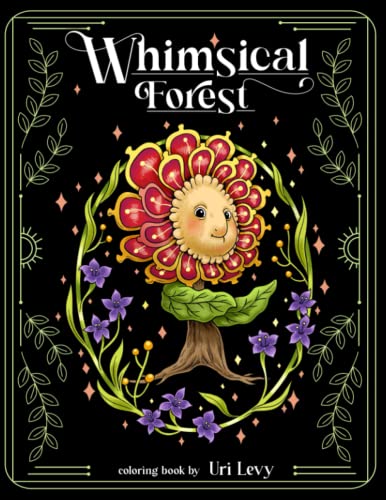 Whimsical Forest Coloring Book
