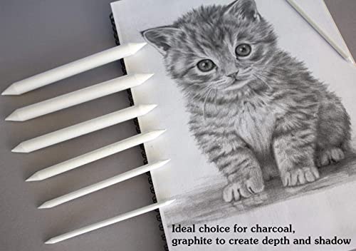 12 Paper Art Blenders for Charcoal Sketching