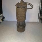 Koehler Vintage Coal Miner Safety Lamp Light