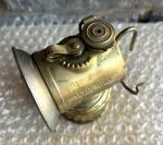 1919 Justrite Brass Carbide Miner's Lamp