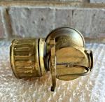 1919 Justrite Brass Carbide Miner's Lamp