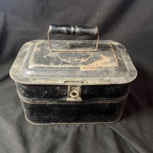 Vintage Coal Miner Railroad Lunch Bucket Pail