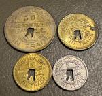 4 Pack Rosco Supply Co Coal Scrip Tokens