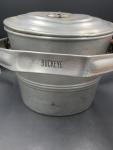 Vintage Three-Piece Aluminum Coal Miner's Lunch Set