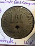 Winifrede Coal Co. $1.00 Trade Token