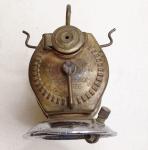 Vintage Justrite Brass Carbide Lamp for Miners