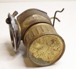 Vintage Justrite Brass Carbide Lamp for Miners