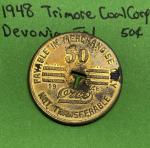 Trimore Coal Corp. Devonia 50¢ Coal Scrip Token