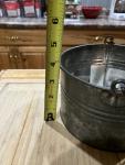 Vintage Coal Miners Lunch Pail Tin Bucket