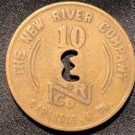 New River Company 10 Cent Coal Scrip