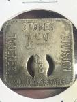 Beckley, WV $1.00 Coal Scrip Trade Token