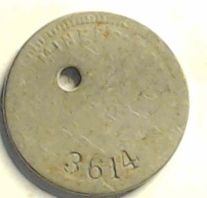 Kentucky Coal Scrip Central Coal 5c Filler