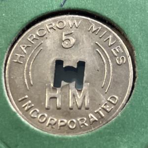 Harcrow Mines Coal Co. Trade Token - Evarts, KY