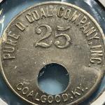 Pure D Coal Co. Mine Store Trade Token