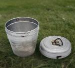 Wear-Ever Vintage Coal Miner’s Lunch Bucket Pail