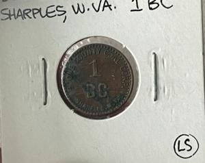 Boone County Coal Corp 1 Cent Trade Token