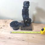 1965 Coal Miner Figurine with Skuttle Bucket