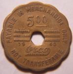 Virginia $5 Coal Token - Virginia-Lee Company