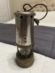 Vintage Welsh Coal Mining Lamp from UK