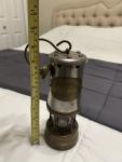 Vintage Welsh Coal Mining Lamp from UK