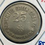 Crummies Creek Coal Co Mine Store Token