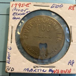 Elkhorn Coal Company $1 Trade Token - Martin KY